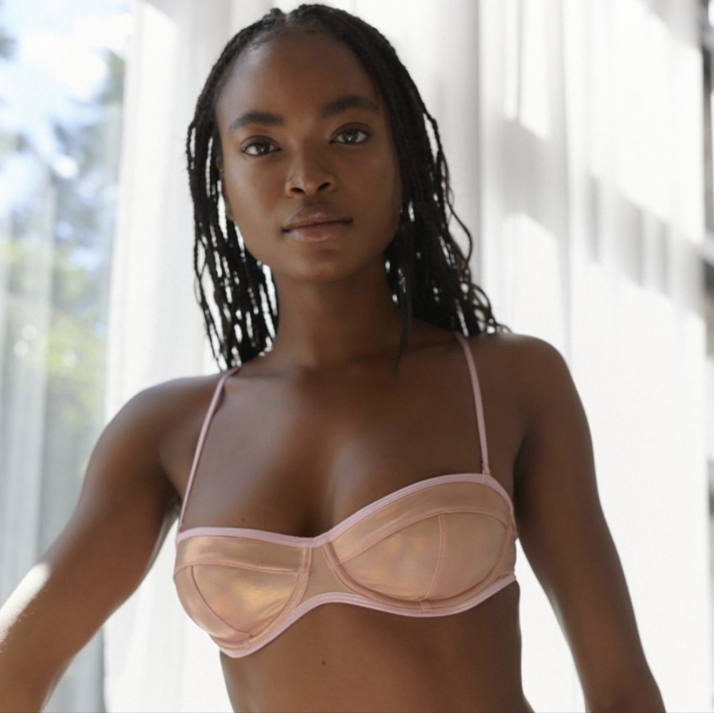 Urban Outfitters | Out From Under Amber Crystalline Balconette Bra